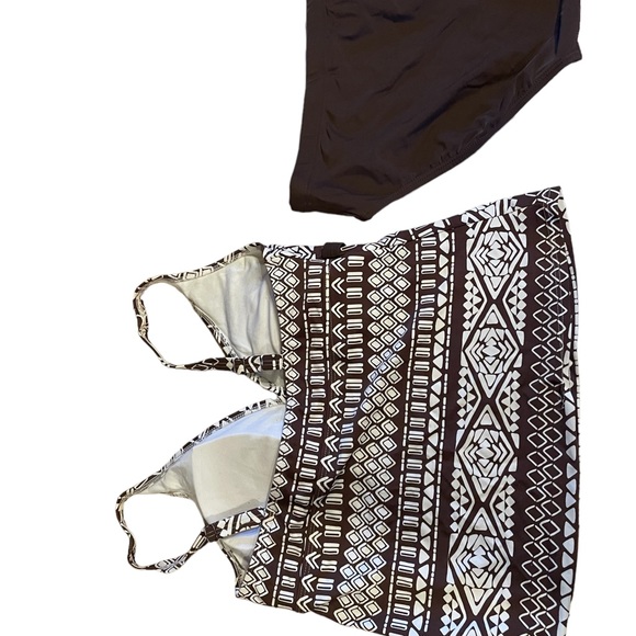 Tropical Honey Tankini set size 14 - Picture 2 of 5